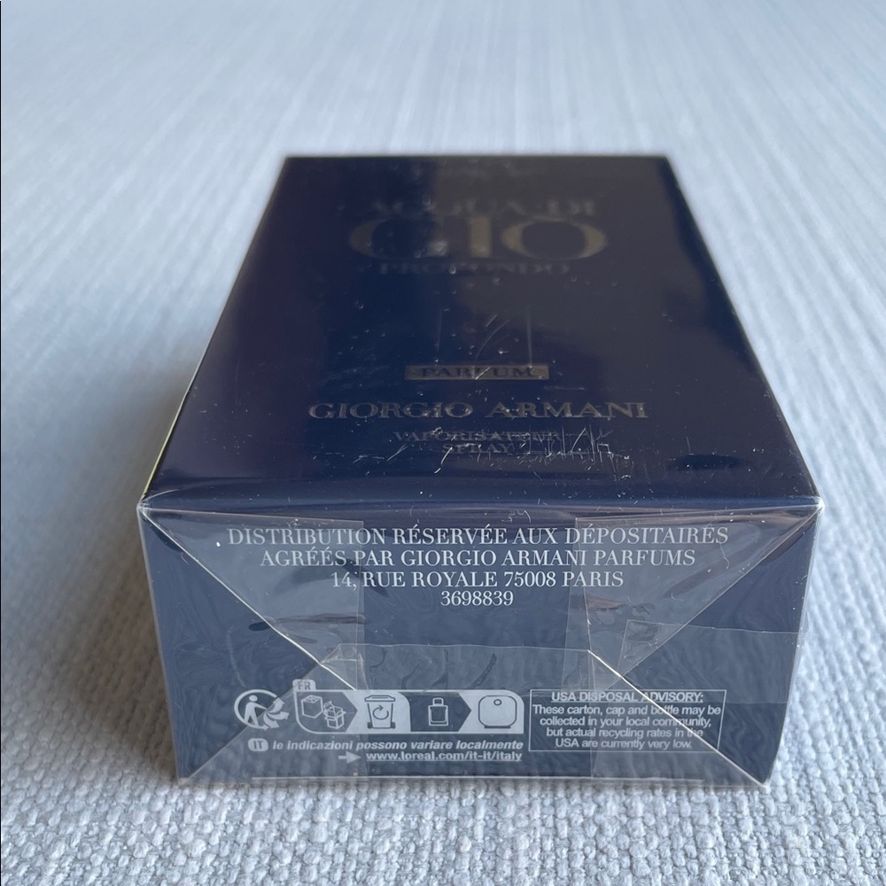 Giorgio Armani Men's Acqua di Gio Profondo Fragrance 1.6oz sealed authentic - Picture 9 of 12